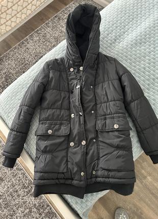 Зимняя удлиненная куртка.1 фото