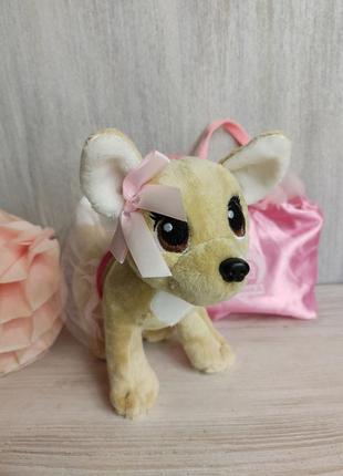 Собачка кікі в сумочці музична інтерактивна chi love