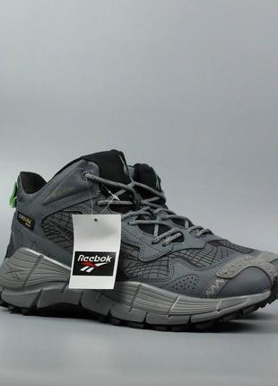 Мужские зимние кроссовки reebok zig kinetica 2.5 edge gray fur