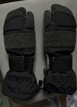 Лижні рукавиці з поділками для пальців keprotec leubert schoeller snowboard1 фото