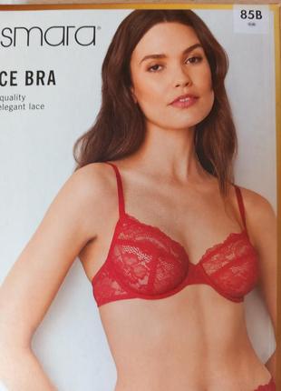 Esmara новый восхитительный сексуальный кружевной мягкий бюстгальтер из цветочной тюли
