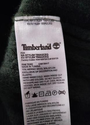 Timberland шерстяной свитер джемпер полувер7 фото