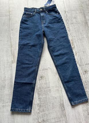 Новые джинсы мом с завиженной талией   34 размер xs6 фото