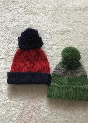 Шапка теплая вязаная