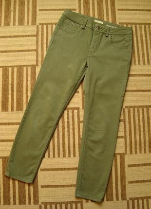 Burberry brit slim cropped, оригинал, штаны, брюки, размер m-l.1 фото