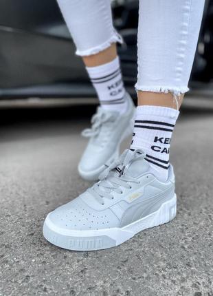 Кроссовки puma cali grey кросівки кеды кеди