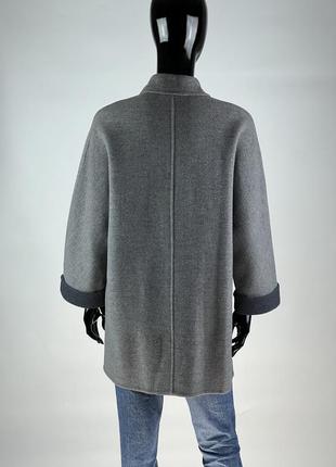 Фирменное шерстяное пальто3 фото