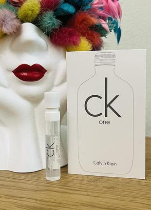 Оригинальный парфюм туалетная вода calvin klein ck one