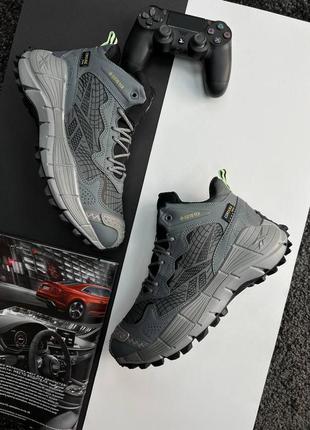 Шикарные зимние кроссовки "reebok zig kinetica 2 edge gore-tex x corbura fur winter"7 фото