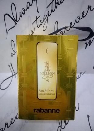 Духи paco rabanne 1 million 5 ml. пако рабан 1 миллион