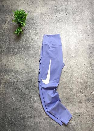 Женские лосины/ тайтсы nike logo leggins tight! из свежих коллекций!