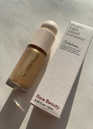 Жидкий хайлайтер rare beauty positive light liquid luminizer outshine2 фото