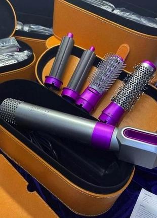 Стайлер 5в1 hair brush styler + коробка чохол