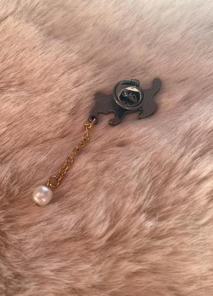 Брошь кошка 3