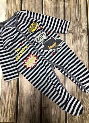 Флисовый человечек 6-9 месяцев