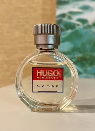 Редкость снятость edt hugo woman hugo boss коллекционная миниатюра первая формула аромата 1997 год1 фото