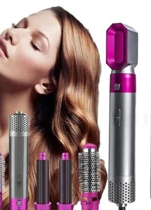 Стайлер 5в1 hair brush styler + коробка чохол7 фото