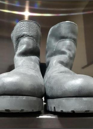 Чоботи ботинки шкiрянi зимовi2 фото