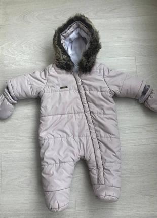 Зимний теплый комбинезон