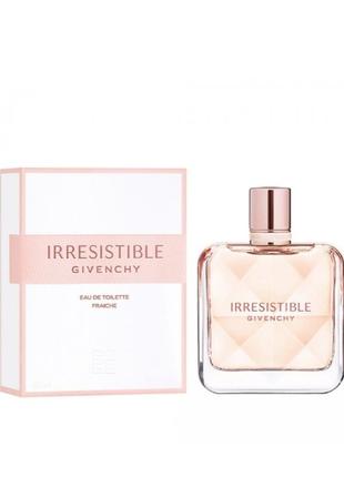 Оригинальный givenchy Merresistible fraiche 80 ml (живани иррезистибл фреш ) туалетная вода1 фото