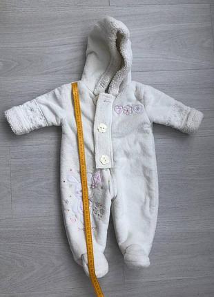 Детский утепленный комбинезон