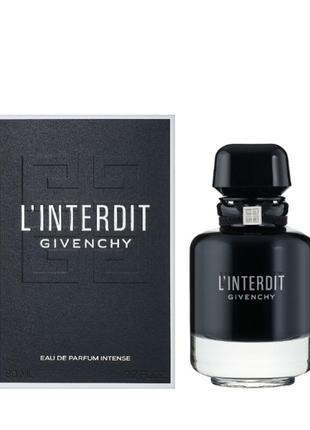 Оригинальный givenchy intendit intense eau de parfum 50 ml (живани интердит интенс ) парфюмированная вода