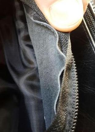 Стильна шкіряна бананка сумка на пояс на плече з натуральної шкіри4 фото