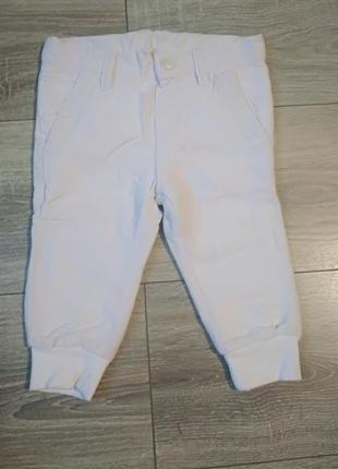 Штани вельветові білі штани nucleo вельветовые штаны
