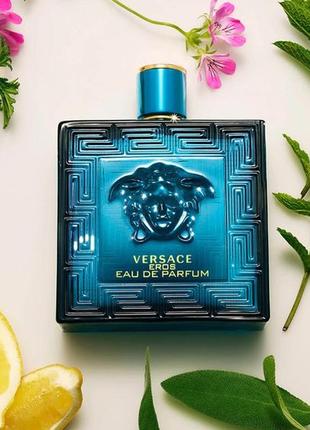 Versace eros туалетна вода оригінальний флакон з батч кодом