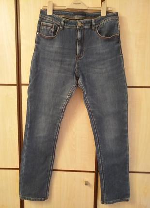 Trussardi jeans джинсы теплые зимние