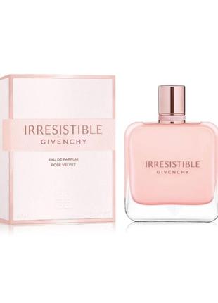 Оригинал givenchy irresistible rose velvet 50 ml парфюмированная вода1 фото