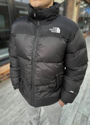 Розпродаж! зимова куртка the north face 700 1996 retro nuptse jacket black