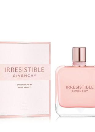 Оригинал givenchy irresistible rose velvet 80 ml парфюмированная вода