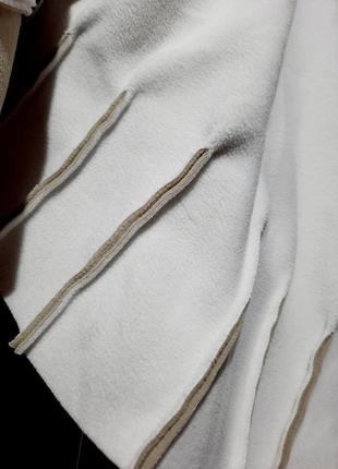 Флисовый жилет кардиган жилетка дизайнерский крой авангард эксклюзив7 фото
