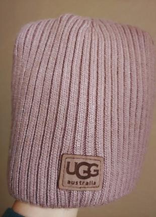 Шапки теплые на флисе бренд ugg9 фото