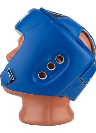 Боксерский шлем тренировочный powerplay 3084 синий xl3 фото