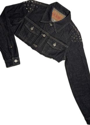 Авангардна куртка джинсовка guess1 фото
