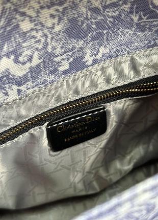 Сумка chr****d*** medium lady d-lite bag lilac premium 8