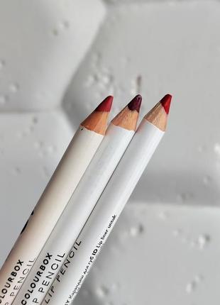 Карандаш для губ орифлейм oriflame colour box red coral pink