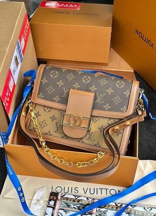 Сумка кроссбоди lv dauphine mm bag premium