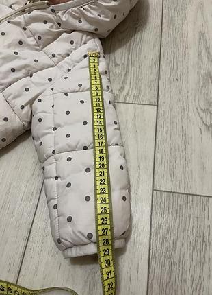 Куртка зимняя белая 9