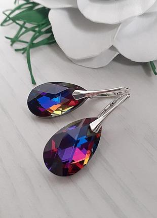 Серьги swarovski