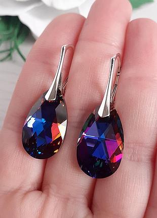 Сережки swarovski 4