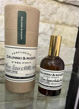 Zielinski & rozenblack pepper & amber, neroli