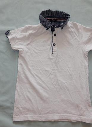 Футболка polo на мальчика 5-6 лет 110-116см