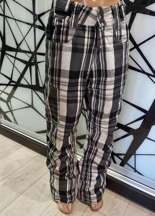 Лыжные брюки в клетку от protest рост до 176 см