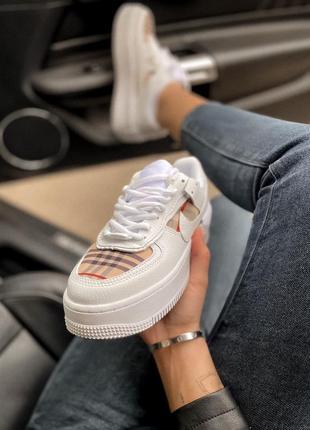 Кросівки кеди nike air force 1 white camo  кроссовки кеды7 фото