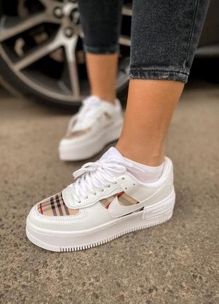 Кросівки кеди nike air force white camo кроссовки кеды