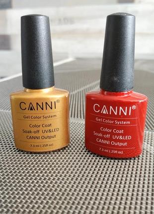 Гель-лаки canni. декор у подарунок!