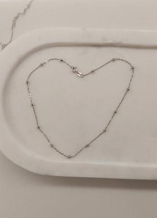 Чокер, цепочка с бусинами